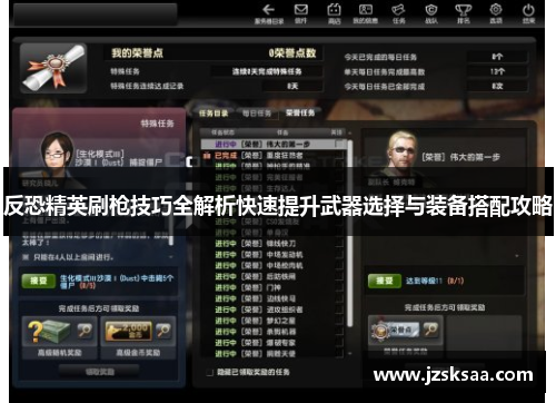 反恐精英刷枪技巧全解析快速提升武器选择与装备搭配攻略